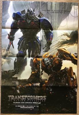TRANSFORMERS: THE LAST KNIGHT 2017 Original Movie Poster 570