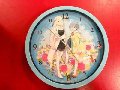 Re: Life In A Different World From Zero Premium Wall Clock Rem&Emilia JAPAN TN