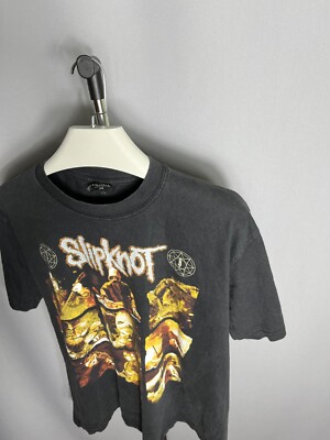 Slipknot Tシャツ XL 黒 XL】slipknot スリップノット バンドTシャツ バンT ミュージックT