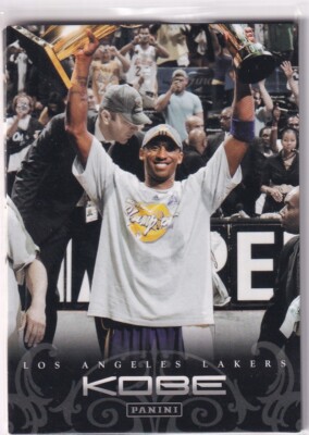 2012 NBA Basketball Panini No. 167 Kobe Bryant Anthology