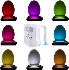 Das Original WC Licht. LED Coole Gadgets Männer Geschenke für Mama Papa Herren