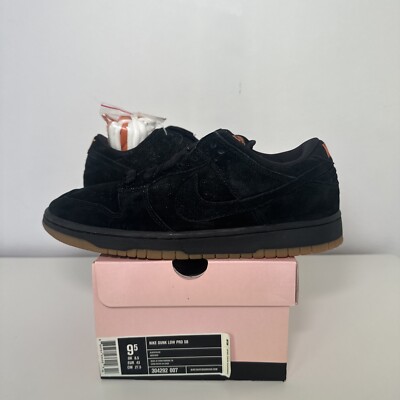 Nike Dunk Low Pro ブラック 9.5 Nike SB Dunk Low Pro Black White Shoes — Skatepark of Tampa