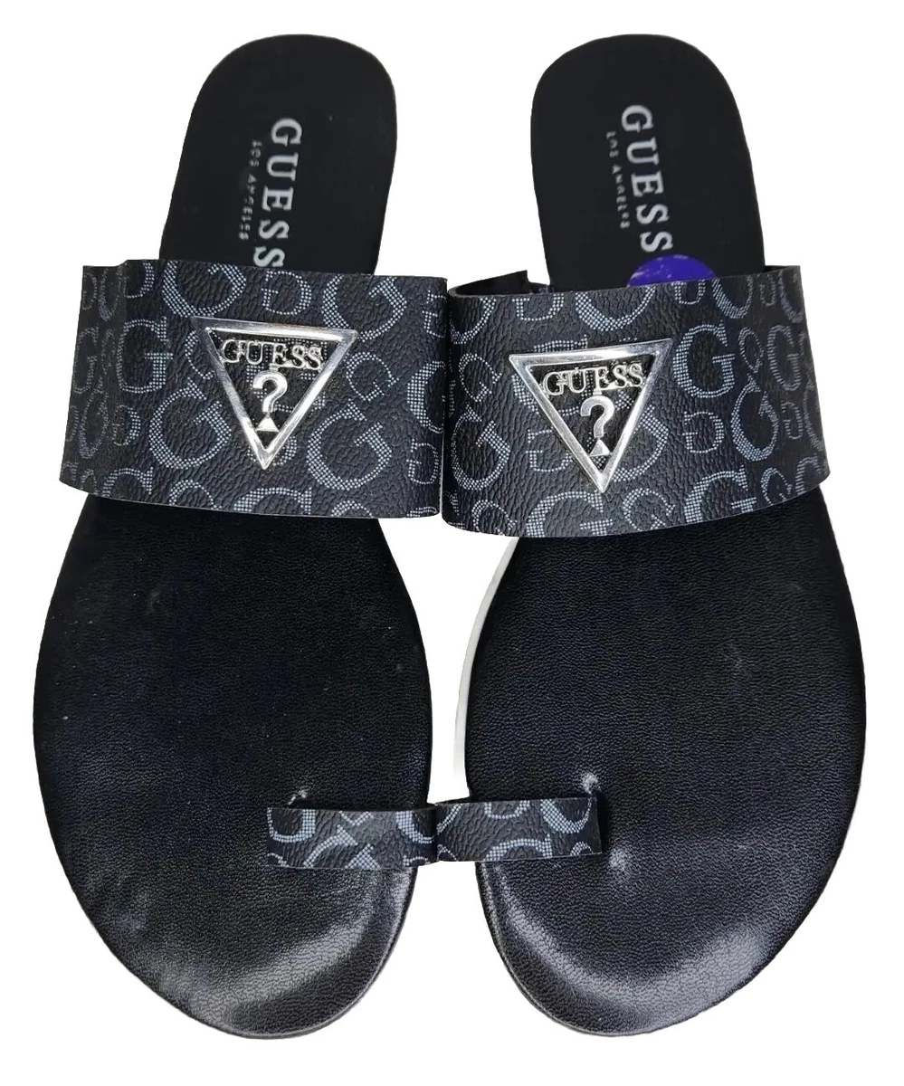 Guess toe ring sandals hot sale