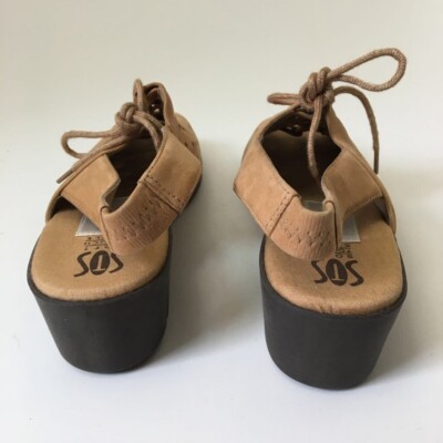 Jones New York Sandals Womens 9M Slingback Brown Leather  display picture 1