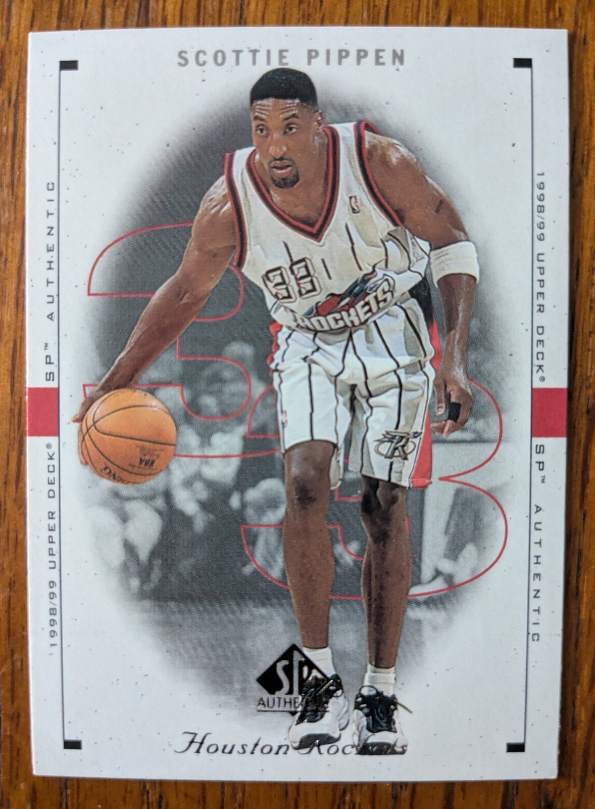 SCOTTIE PIPPEN, 1998-99 UPPER DECK SP AUTHENTIC #38