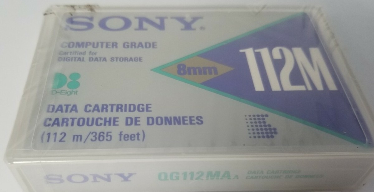 8mm データ　カートリッジ　QG-112M Sony 8mm Data Cartridge - Qg112m for sale online | eBay