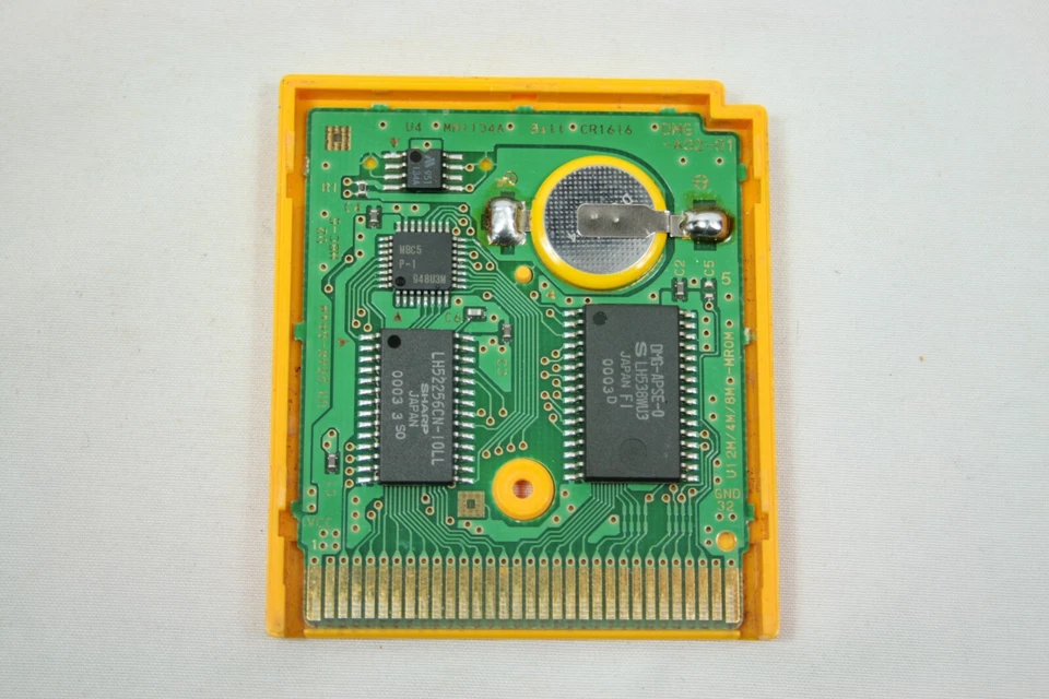 Pokemon Amarillo Gameboy Color Juego Auténtico Nintendo GBC 1999 Nuevo Ahorra Batería Foto 3 de 4