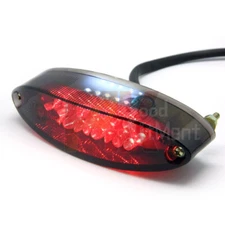LED Brake Stop Tail Light Smoke For Universal Motorcycle Bobber ATV Dirt Bike US