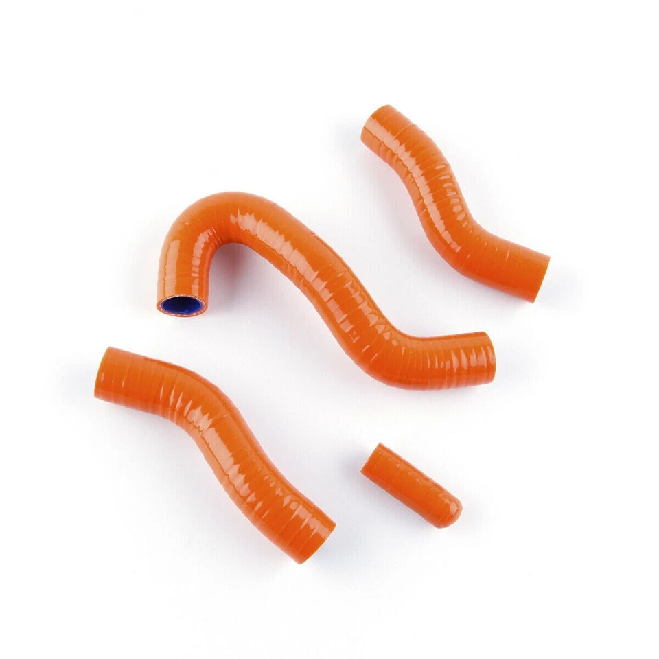 Naranja Para KTM 450 500 EXC-F XC-W 2012-2016 Silicona Radiador Refrigerante Manguera Nueva Foto 2 de 4
