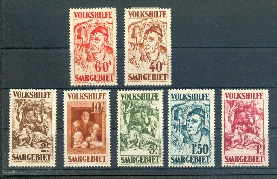 Saar 144/50 Set * MH 200EUR (71210)