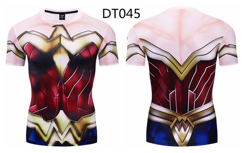 Herren T-Shirts Marvel Avenger Superhero 3D bedruckt T-Shirt Sport Fitnessstudio kurzarm - Bild 6 von 32