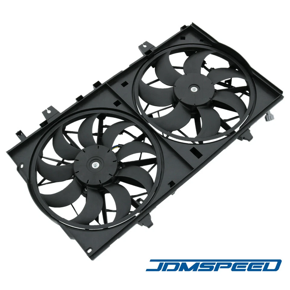 Dual Radiator Cooling Fan Assembly for Nissan Rogue 2014-2019 X-Trail 2015-2017 - Image 4 of 4