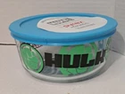 Marvel Avengers Pyrex Bowl Hulk Black Panther NEW Glass 4C Storage Bowl Lid