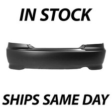 New Primered - Rear Bumper Cover Fascia For 2004 2005 Honda Civic Coupe 04 05