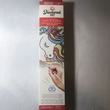 Diamond Art Kit By Leisure Arts  Unicorn  Beginner
