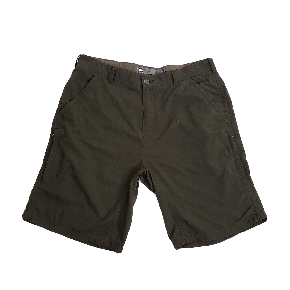 REI CARGO SHORTS NYLON MENS SIZE 38W UPF 50+