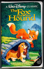The Fox and the Hound Walt Disney Black Diamond Classic VHS
