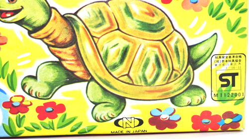 Rare Vintage 1960s Tin Wind-Up Turtle Nakayama Shokai Japan Toy w/ Original Box - Picture 23 of 24