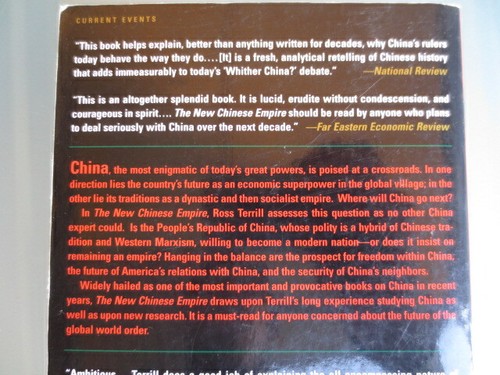 THE NEW CHINESE EMPIRE: AND WHAT IT MEANS TO THE UNITED STATES by ROSS TERRILL - Picture 3 of 10