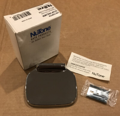 NuTone Product Wall Mount Soap Dish Bath Holder - Polished Chrome - RV Trailer