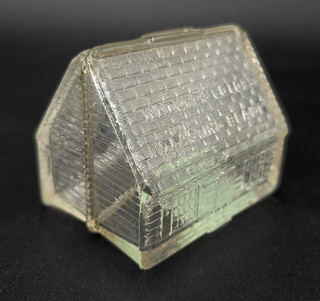 Vintage Old Pittsburgh Paints Advertisement "Smooth As Glass" House Bank