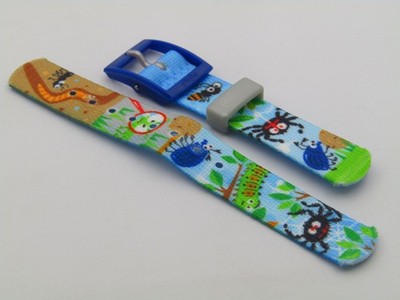 FLIK FLAK TEXTILARMBAND HAPPY SPIDER - NEUWARE - Kinderuhrmarke von Swatch