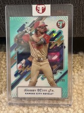2025 Topps Pristine - BOBBY WITT JR #295-  Green Topps Encased - 182/199