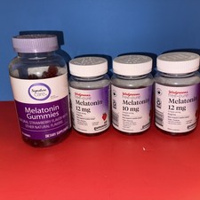 4x Melatonin Gummies with 12mg/10mg 60 CT and 5/mg  150CT RESTFUL SLEEP Gummy