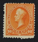 CKStamps: US Stamps Collection Scott#229 90c Perry Mint NH OG Fingerprint on Gum