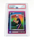 2024 Panini Donruss Optic Preview Drake Maye Rated Rookie Pink Prizm #379 PSA 10