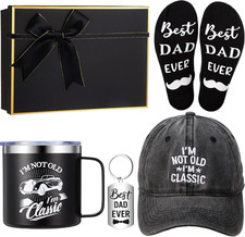 5 Pcs Dad Gifts Set Father'S Day Gift I'M Not Old I'M Classic Hat Baseball Cap 1