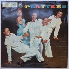 The Platters - The Platters  UK LP  1956  Mercury Records - Sleeve only EX