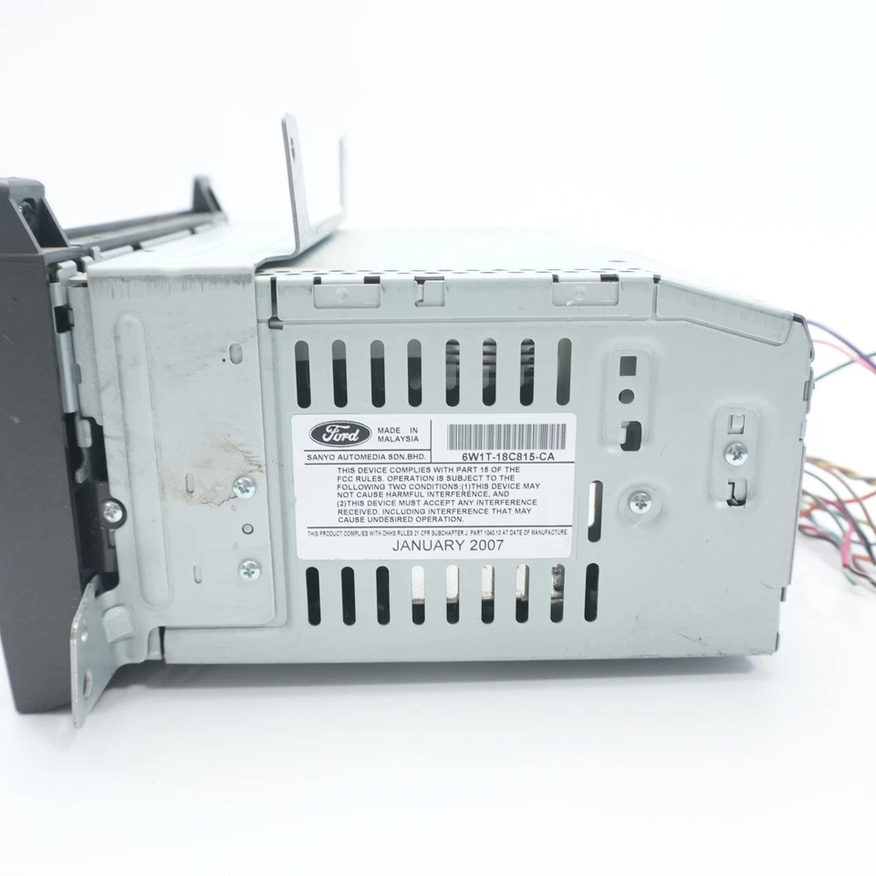 Receptor estéreo cambiador de CD de 6 discos Lincoln Radio AM FM SOUNDMARK 6W1T-18C815-AA Foto 2 de 4