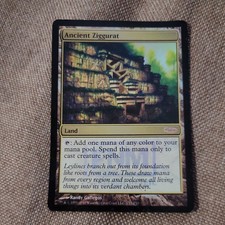 Ancient Ziggurat - FNM Promo - Magic the Gathering - FOIL - Light Play