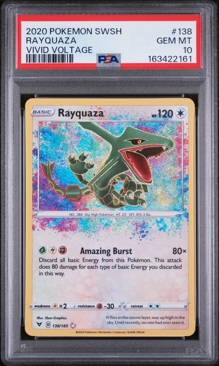 Rayquaza 138/185 Swsh04: Vivid Voltage for sale | eBay