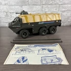 Vintage 1983 G.I. Joe APC Amphibious Personnel Carrier Vehicle Complete READ