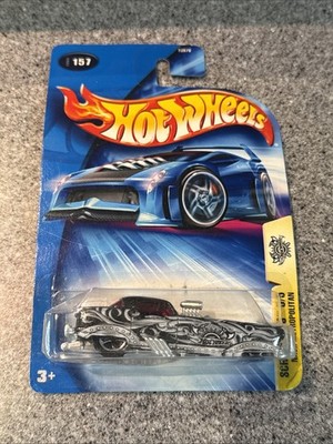 Hot Wheels 2004 Scrapheads Series #157 Nash Metropolitan w/ Silver Gray Base 5SP