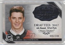 2018 Upper Deck The Cup Rookie Class of 2019 46/249 Drake Batherson #2019-DB 5w7