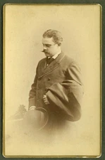 Mustached Mr Wheeler cabinet Rawson Brooklyn NY