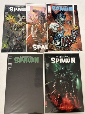Medieval Spawn #1 1 2 3 4 Image Comics Lot Set Run NM- *R15 | eBay
