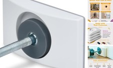 - Baby Gate Wall Protector Made in USA Protect Walls from Pet Gates  White