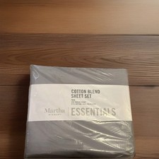 Martha Stewart Everyday Twin Sheet Set 220 Thread Count