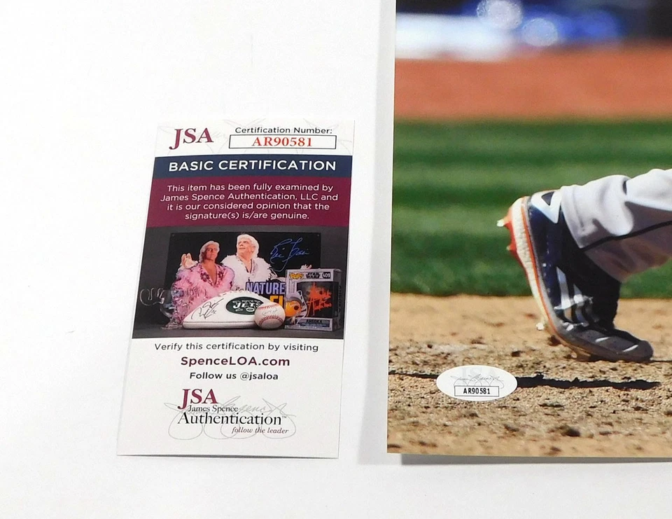 Carlos Correa Signed 16 x 20 Color Photo Astros JSA Auto AR90581 - Image 3 of 3