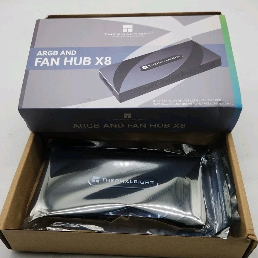 Thermalright ARGB Fan HUB Controller Support 8 Groups of Fans, 8-Port 4 Pin..214 - Image 4 of 4