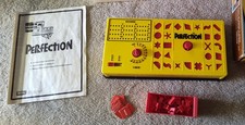 Vintage 1973 Perfection Game Lakeside Original Box Missing Score Pegs Piece 1