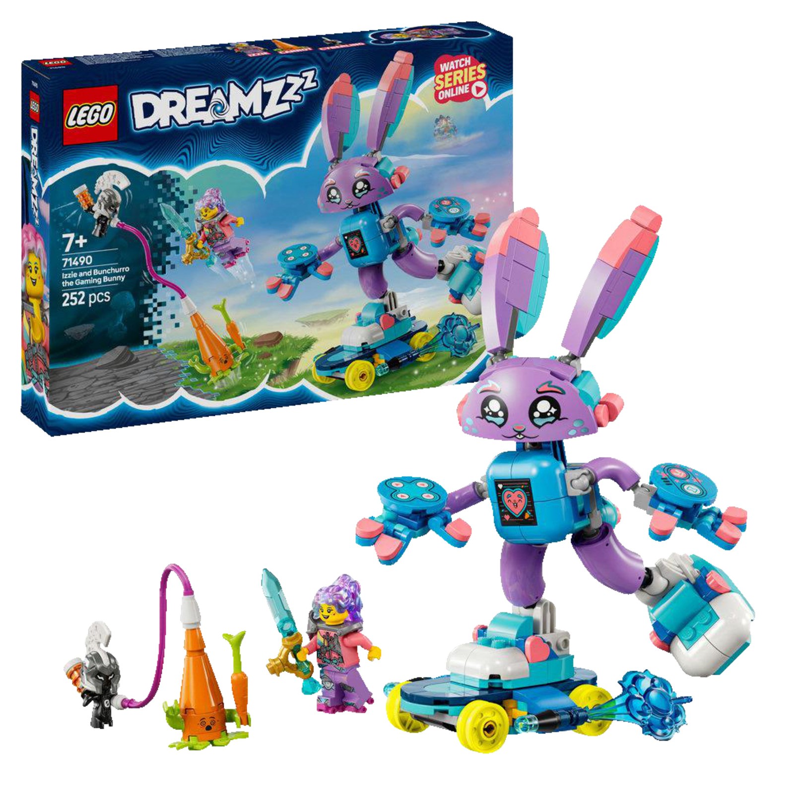 Конструктор LEGO DREAMZzz 71490 Иззи и клубок для игр -Как раз то что нужно 3990₽