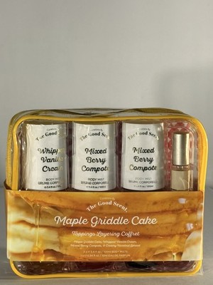 The Good Scent Maple Griddle Cake Layering Set! Whipped Cream Berry Hazelnut