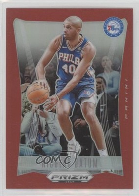 2023-24 Panini Prizm Deca Red Prizm 96/199 Nicolas Batum #172 7n6