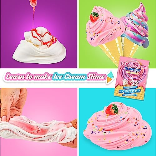 Veopoko Slime Kits for Girls, 6 7 8 9 10 11 12 Year Old Girl Gifts Craft Kits - Zdjęcie 5 z 5