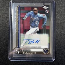 2025 Topps Chrome Update Series - Autographs Tyler Tolbert #AC-TTO (AU, RC)